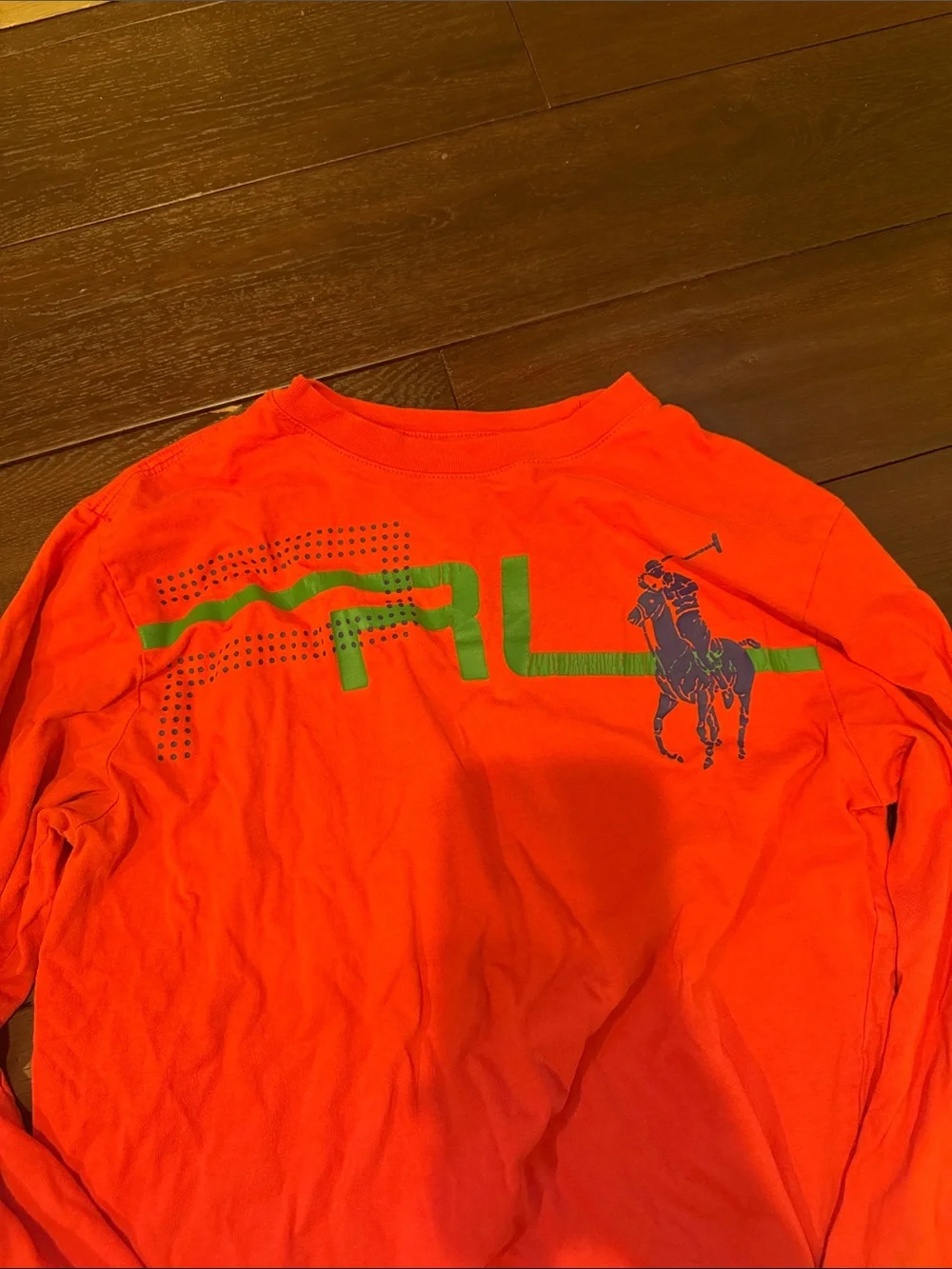 Ralph Lauren bright orange